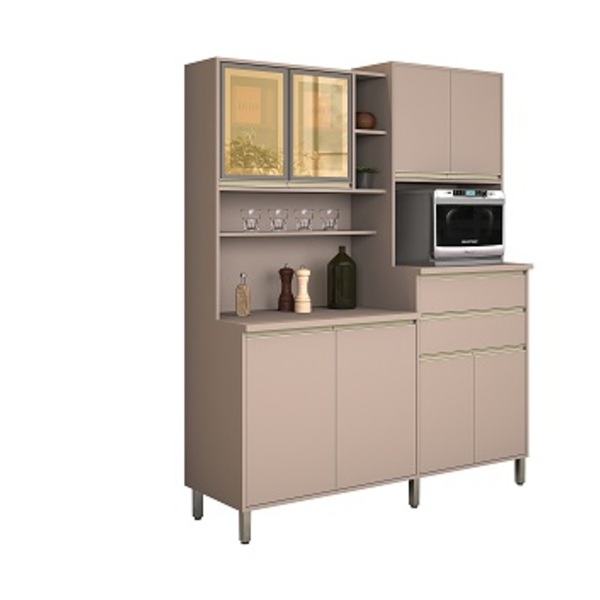 Kit Cozinha Gabi 08 Portas Connect – Vitamov