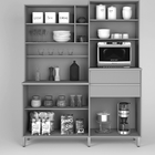 Kit Cozinha Gabi 08 Portas Connect/off White – Vitamov