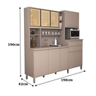 Kit Cozinha Gabi 10 Portas Connect – Vitamov