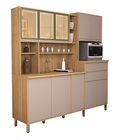 Kit Cozinha Gabi 10 Portas Freijó/connect – Vitamov