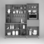 Kit Cozinha Gabi 10 Portas Freijó/off White – Vitamov