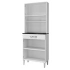 Kit Cozinha Milão 04 Portas E 01 Gaveta Arte Móveis Ipê/off