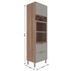 Kit Cozinha Planejada Completa Modulada Conjunto 7 Peças 14 P