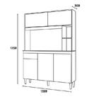 Kit Cozinha Poquema Duda 5 Portas 120