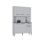 Kit Cozinha Poquema Livia 6 Portas 1 Gaveta