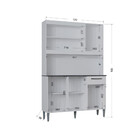 Kit Cozinha Poquema Livia 6 Portas 1 Gaveta