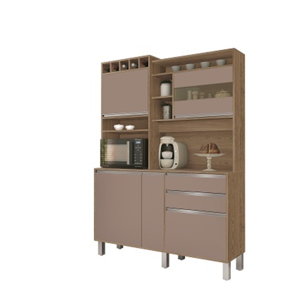 Kit Cozinha Smart 5 Portas Freijó/connect – Vitamov