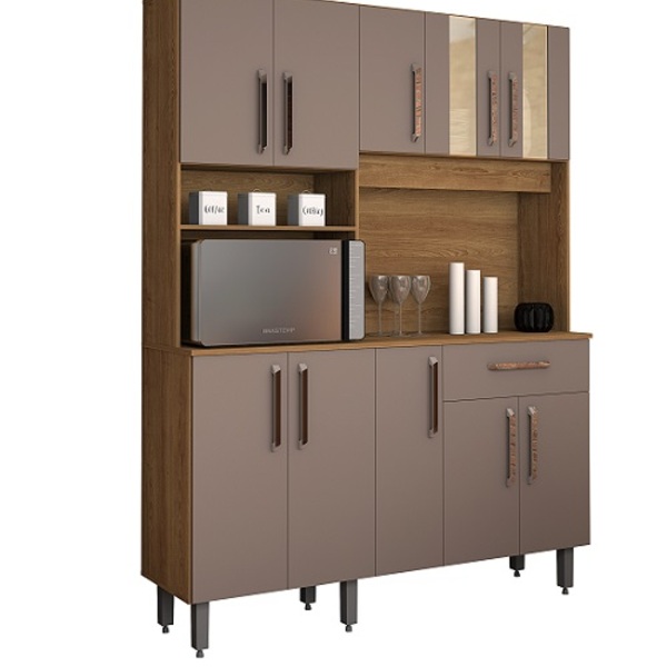 Kit Cozinha Supreme 10 Portas Freijó/connect – Vitamov