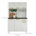 Kit Cozinha Telasul Diamante Smart 1gv 3p Baixa - 818223-01 -