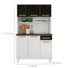 Kit Cozinha Telasul Diamante Smart 1gv 3p Baixa - 818223-02 -