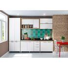 Kit Cozinha Toscana C/ Tampo - Multimóveis - Argila / Branco