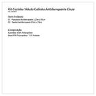 Kit Cozinha Veludo Ka-26 Preto