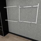 Kit Cremalheiras E Araras Para Loja Com 11 Peças Regulável 20