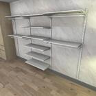 Kit Cremalheiras E Araras Para Loja Com 38 Peças Regulável 30