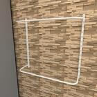 Kit Cremalheiras E Araras Para Loja Com 4 Peças Regulável 100