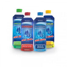 Kit Cris Água - Algicida De Manutenção - Crisfloc - Algicida