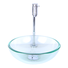 Kit Cuba 30cm + Torneira Link E Válvula - Incolor