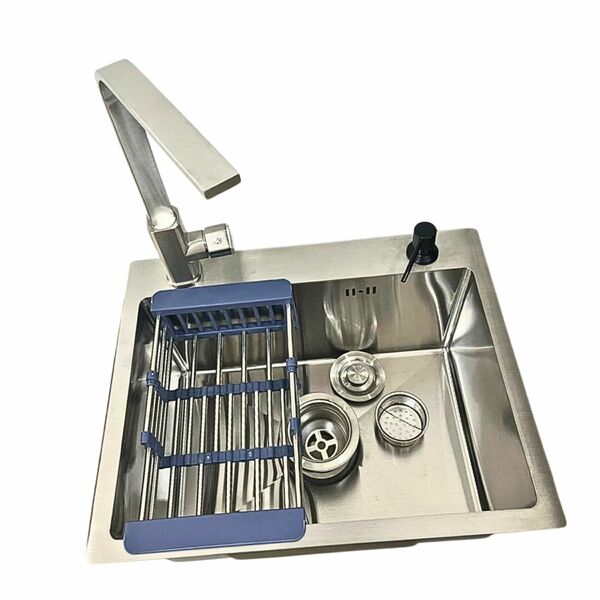 Kit Cuba 50x40cm + Torneira Gourmet Monocomando Cozinha