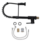 Kit Cuba 60x42cm + Torneira Gourmet Monocomando Aço Inox 304