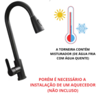 Kit Cuba 60x42cm Completa +torneira Monocomando Gourmet Pia