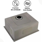 Kit Cuba 60x45cm Gourmet + Torneira Gourmet Monocomando Cozin