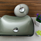 Kit Cuba Abaulada 45cm + Válvula Click Banheiro + Torneira Ca