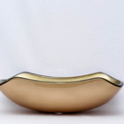 Kit Cuba Abaulada 45cm + Válvula Click Banheiro + Torneira Ca