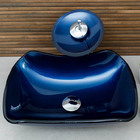 Kit Cuba Abaulada 45cm + Válvula Click Banheiro + Torneira Ca