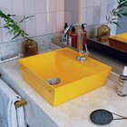 Kit Cuba Aq33 Volcano Com Torneira 1198 E Válvula Click Amare