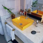 Kit Cuba Aq33 Volcano Com Torneira 1198 E Válvula Click Amare