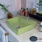 Kit Cuba Aq33 Volcano Com Torneira 1198 E Válvula Click Verde