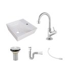 Kit Cuba Aq33 Volcano Com Torneira 1198 E Válvula Metal Com S