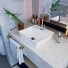 Kit Cuba Aq33 Volcano Com Torneira 1198 E Válvula Metal Com S