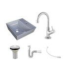 Kit Cuba Aq33 Volcano Com Torneira 1198 E Válvula Metal Com S