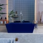 Kit Cuba Aq33 Volcano Com Torneira C50 E Válvula Abs Com Sifã