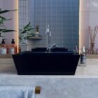 Kit Cuba Aq33 Volcano Com Torneira C50 E Válvula Abs Com Sifã