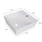 Kit Cuba Aq33 Volcano Com Torneira C50 E Válvula Abs Com Sifã