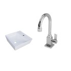 Kit Cuba Aq33 Volcano Com Torneira Luxo Branca