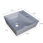 Kit Cuba Aq33 Volcano Com Torneira Luxo Cinza