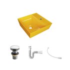 Kit Cuba Aq33 Volcano Com Válvula Click E Sifão E Flexível Am