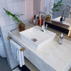 Kit Cuba Aq33 Volcano Com Válvula Click E Sifão E Flexível Br