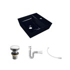 Kit Cuba Aq33 Volcano Com Válvula Click E Sifão E Flexível Pr