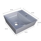 Kit Cuba Aq33 Volcano Com Válvula Metal Cinza