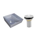 Kit Cuba Aq33 Volcano Com Válvula Metal Cinza