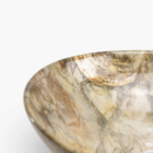 Kit Cuba Banheiro Louça 41cm Bari Onix Marrom + Válvula