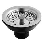 Kit Cuba Cozinha Inox Tramontina Válvula Sifão Torneira C25