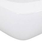 Kit Cuba De Apoio Branca + Torneira + Sifão + Flexível e Valvúla 12,5x50x36cm Thema Incepa