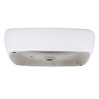 Kit Cuba De Apoio Branca + Torneira + Sifão + Flexível e Valvúla 12,5x50x36cm Thema Incepa