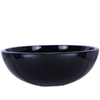 Kit Cuba De Banheiro 30cm  Preto + Torneira Cascata + Válvula