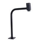 Kit Cuba De Banheiro 30cm Vermelho + Torneira Link Preta + Vá